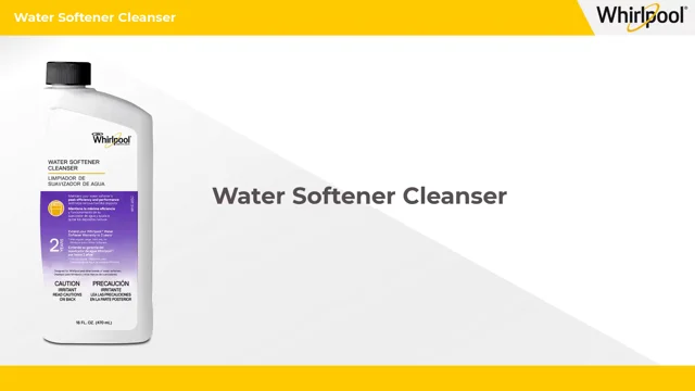 How to Use Water Softener Cleanser on Your System
