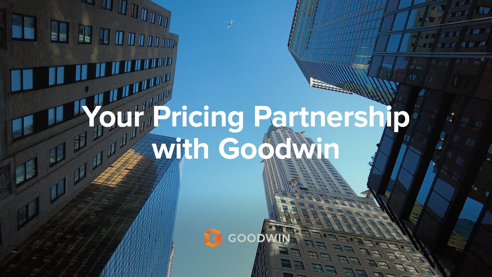 Your Pricing Partnership With Goodwin on Vimeo