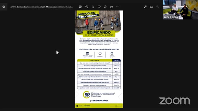 Requisitos mínimos para el control de calidad del concreto en obra