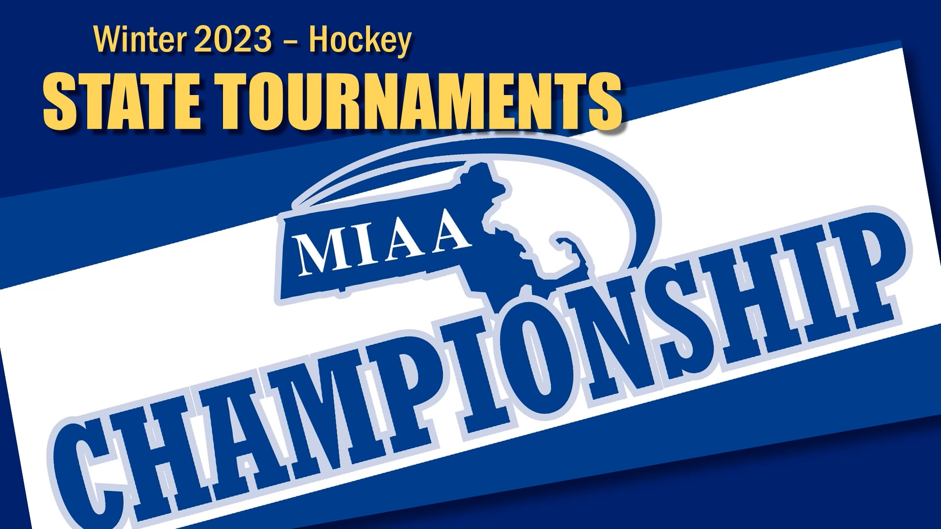MIAA 2023 Ice Hockey Tournament on Vimeo
