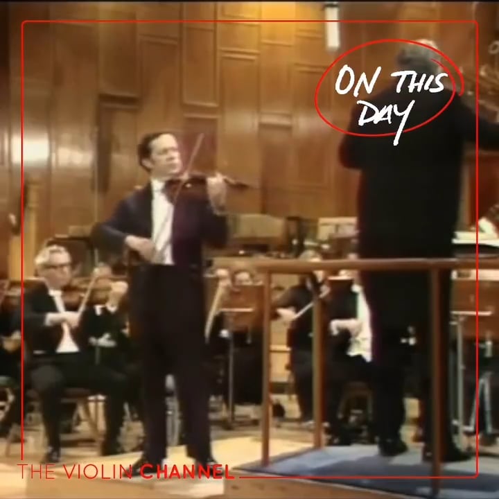 VIOLINIST ARTHUR GRUMIAUX WAS BORN ON THIS DAY 