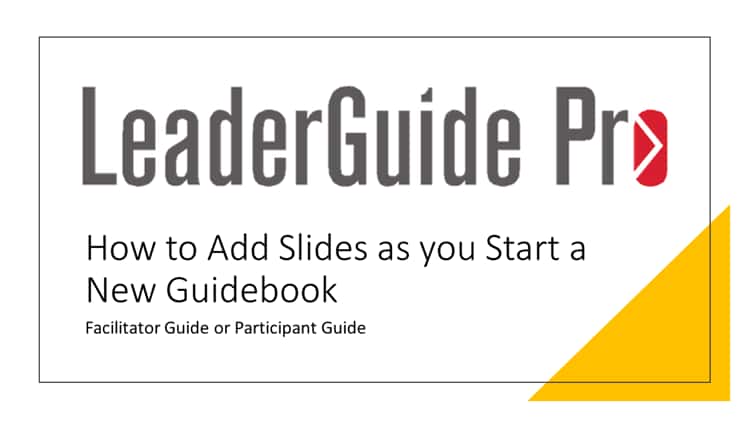 Slide Guide (Professional Model)