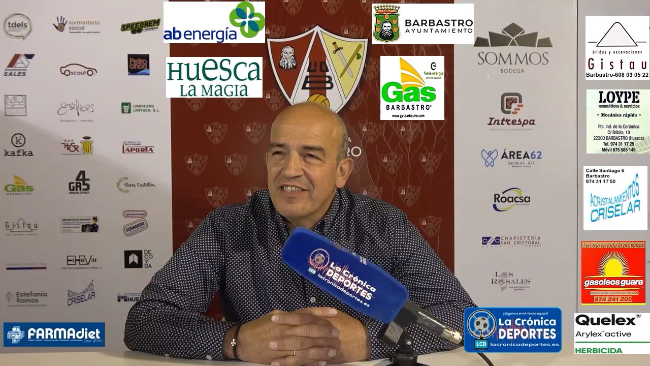RAFA TORRES (Presidente UD Barbastro) Analizamos la recta final de la liga y ese posible playoff.