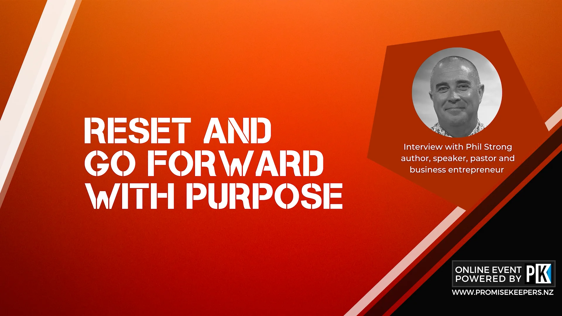 Reset and Go Forward with Purpose - Phil Strong