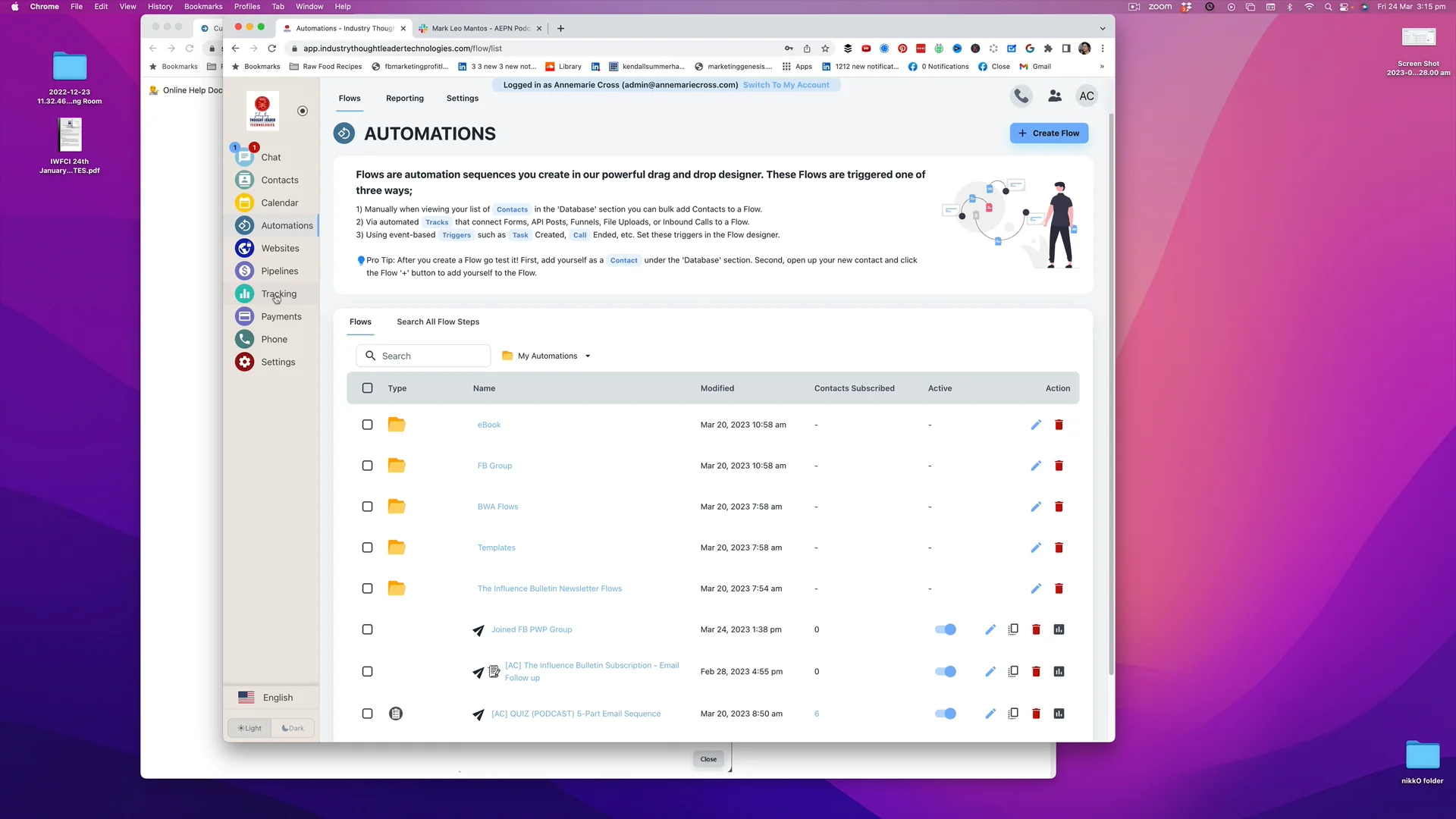 Webhook on Vimeo