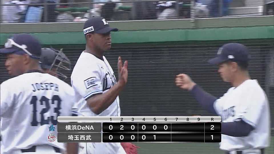 【ファーム】 WBC帰りのライオンズ・ヘレラが3回4奪三振無失点の安定した投球で支配下入りへアピール!!  2023年3月24日 埼玉西武ライオンズ 対 横浜DeNAベイスターズ