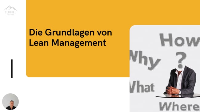 Die Grundlagen von Lean Management