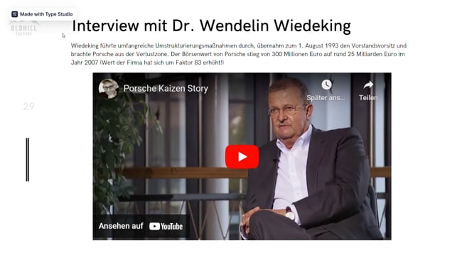 Interview mit Dr. Wendelin Wiedeking