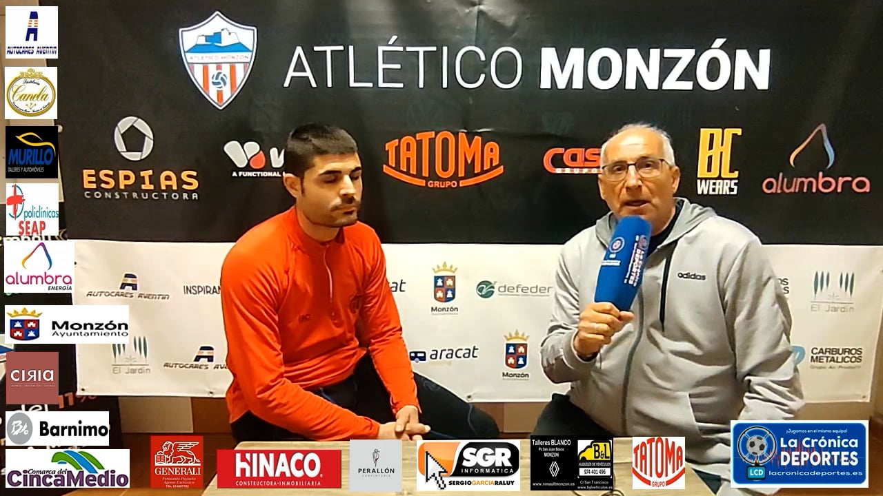 LA PREVIA / Monzón - Utrillas / J 27 / Nelson Ballarin (Jugador At Monzón Alumbra) 3ª División