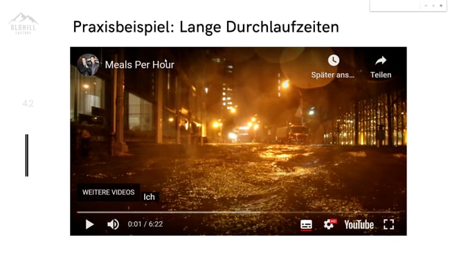 Aufgabe Workbook: Meals per hour