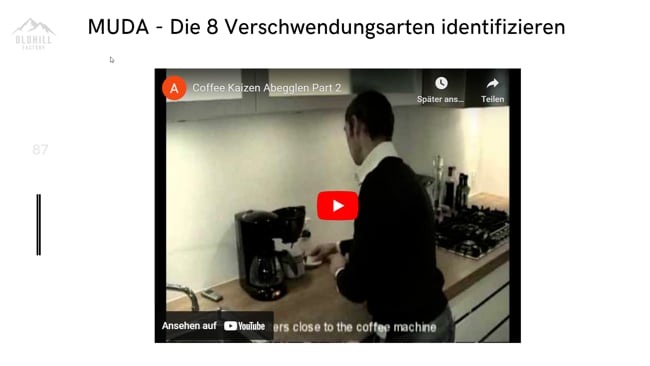 Aufgabe Workbook: Coffee KaiZen Teil 2