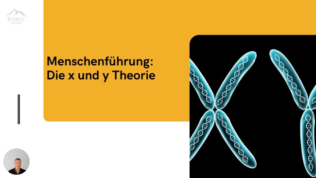 Die X und Y Theorie Menschenführung und Menschenbild