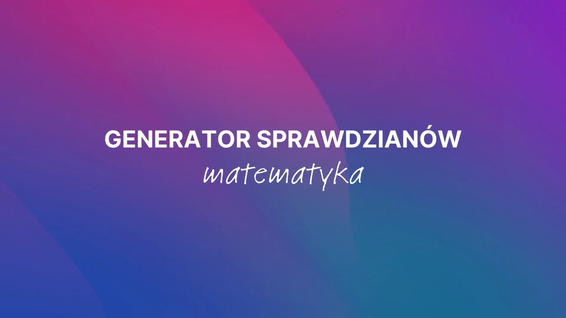 Wsip Matematyka Ostrosłupy Sprawdzian Klasa 8 Nowy generator sprawdzianów, testów i kartkówek WSiP – matematyka