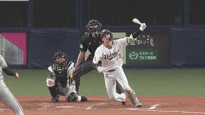【4回裏】すぐさま追いつく!! バファローズ・中川圭太 レフトスタンドへの同点ホームラン!!  2023年3月24日 オリックス・バファローズ 対 阪神タイガース