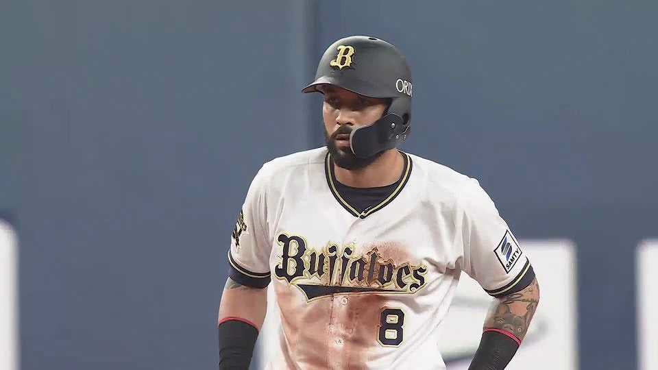 【5回裏】さらに点差を広げる!! バファローズ・ゴンザレス センターへのタイムリーヒット!!  2023年3月24日 オリックス・バファローズ 対 阪神タイガース