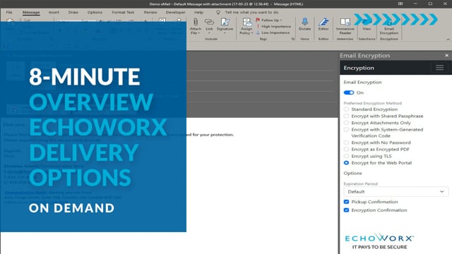 How to Send Secure Emails | 8 Secure Delivery Options by Echoworx