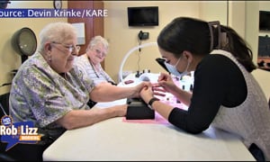 Beauty School Student Fixes Senior Citizens