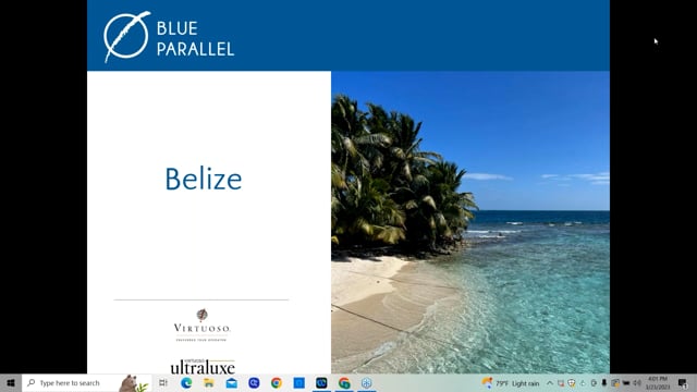 Ultra-Luxe Journeys to Belize with Blue Parallel