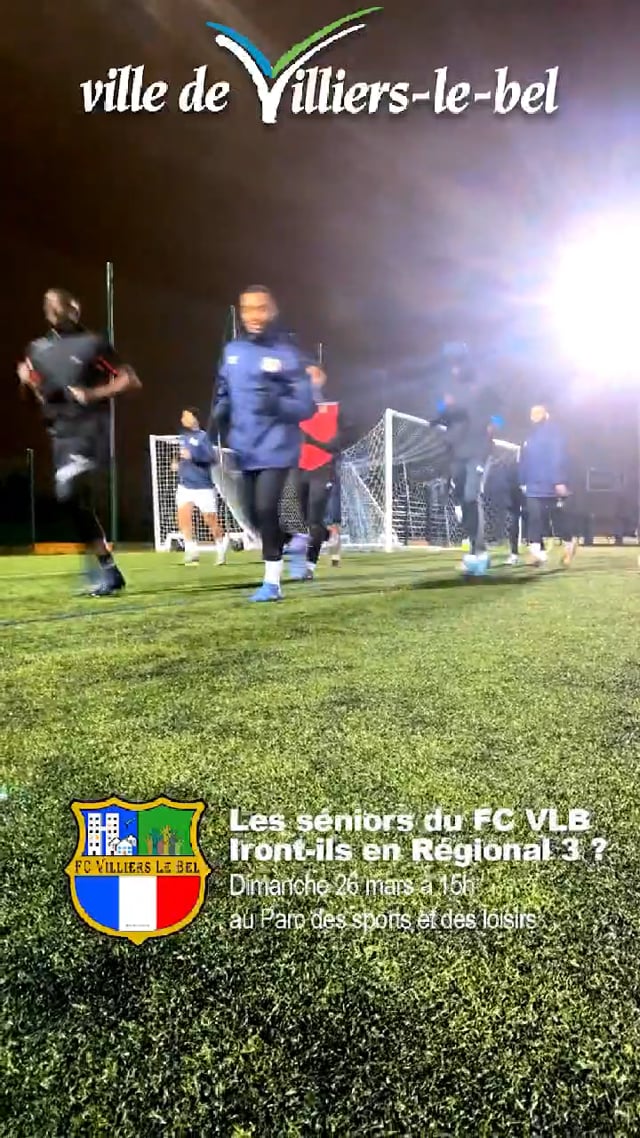 Vimeo Video : Match de foot crucial pour le F.C.Villiers-Le-Bel