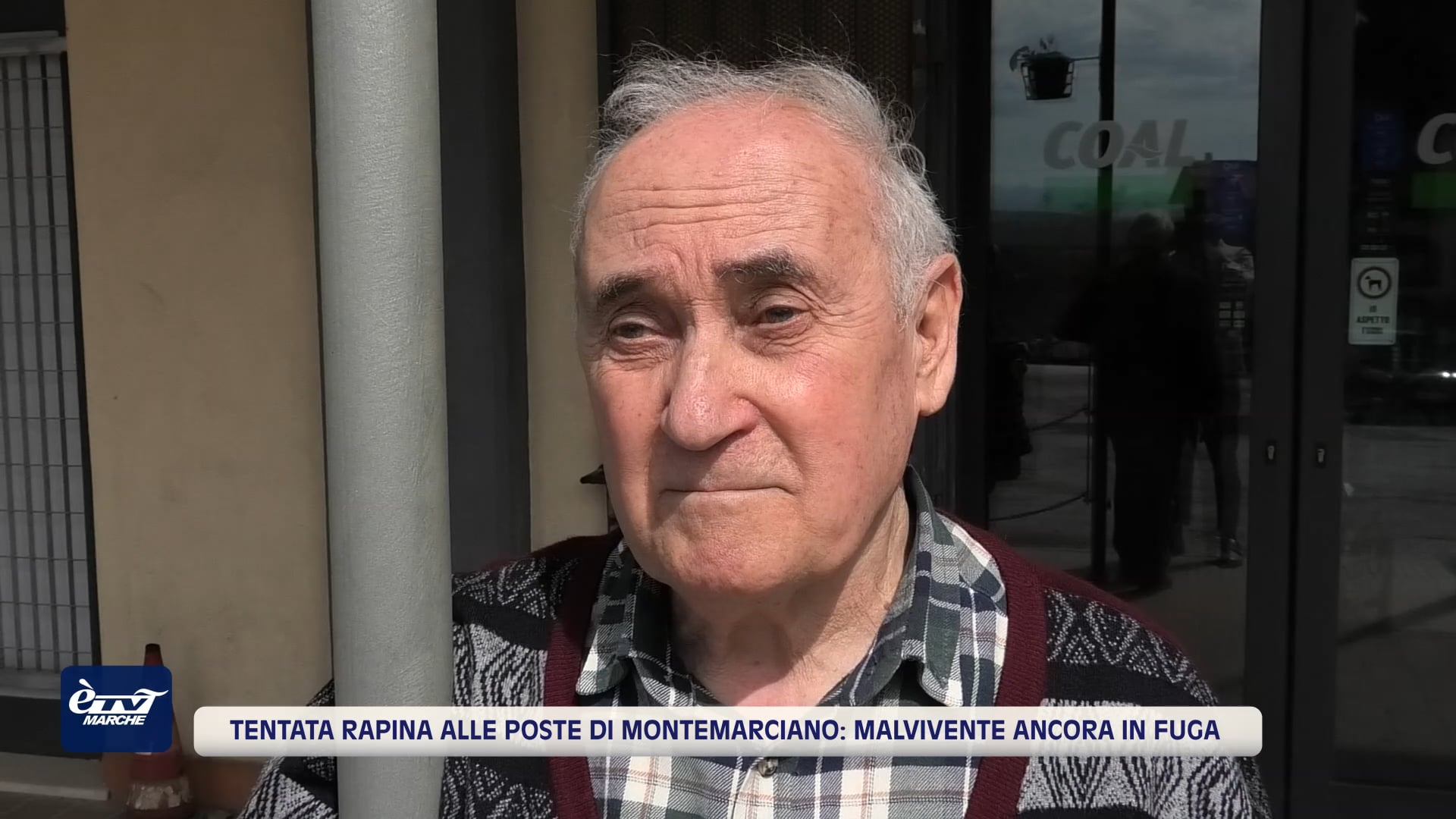Tentata rapina alle poste di Montemarciano: malvivente ancora in fuga - VIDEO