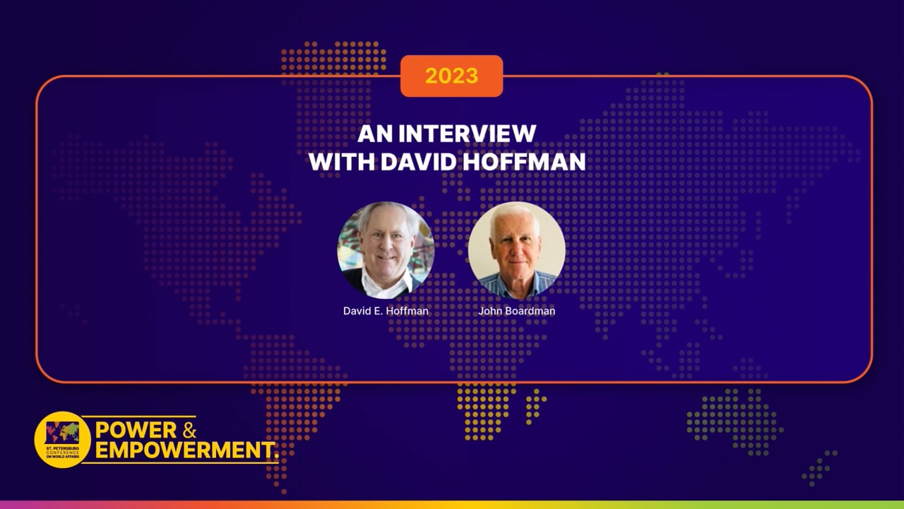 2023 An Interview with David E. Hoffman