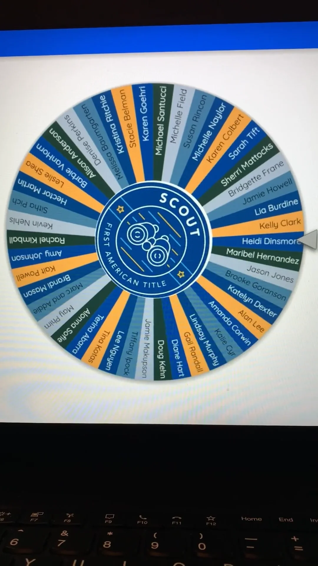 WA Scout Raffle Winner Michelle Naylor! on Vimeo