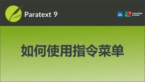 如何使用指令菜单