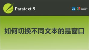 如何切换不同文本的是窗口