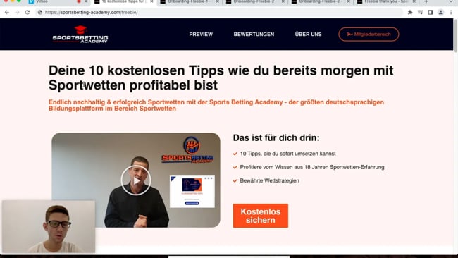 Fallbeispiel Sports Betting Academy