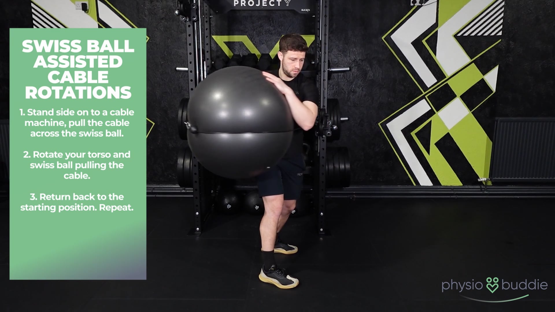 Swiss Ball Cable Rotations.mp4 on Vimeo