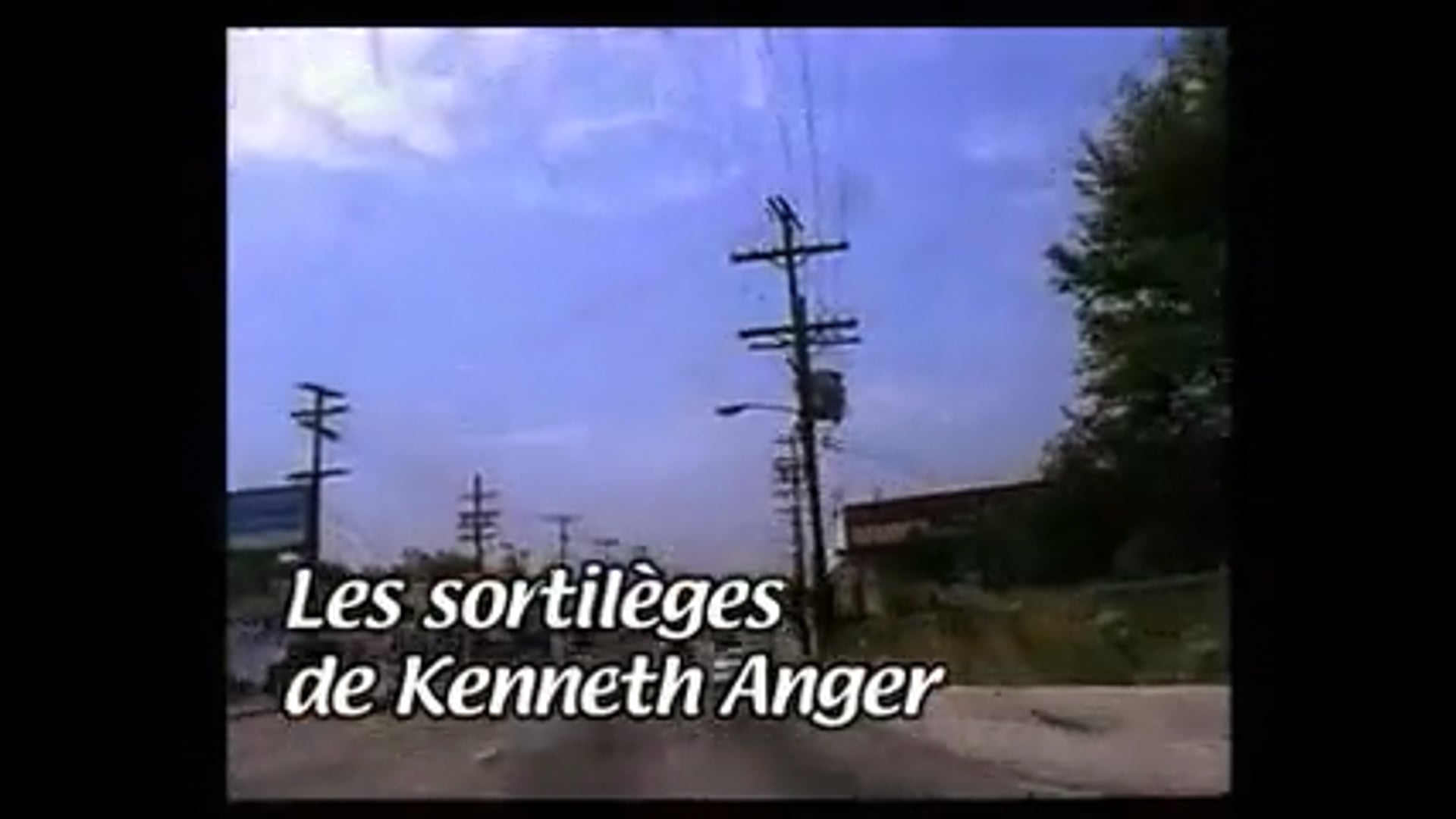 Portrait de Kenneth Anger (Extrait 1)