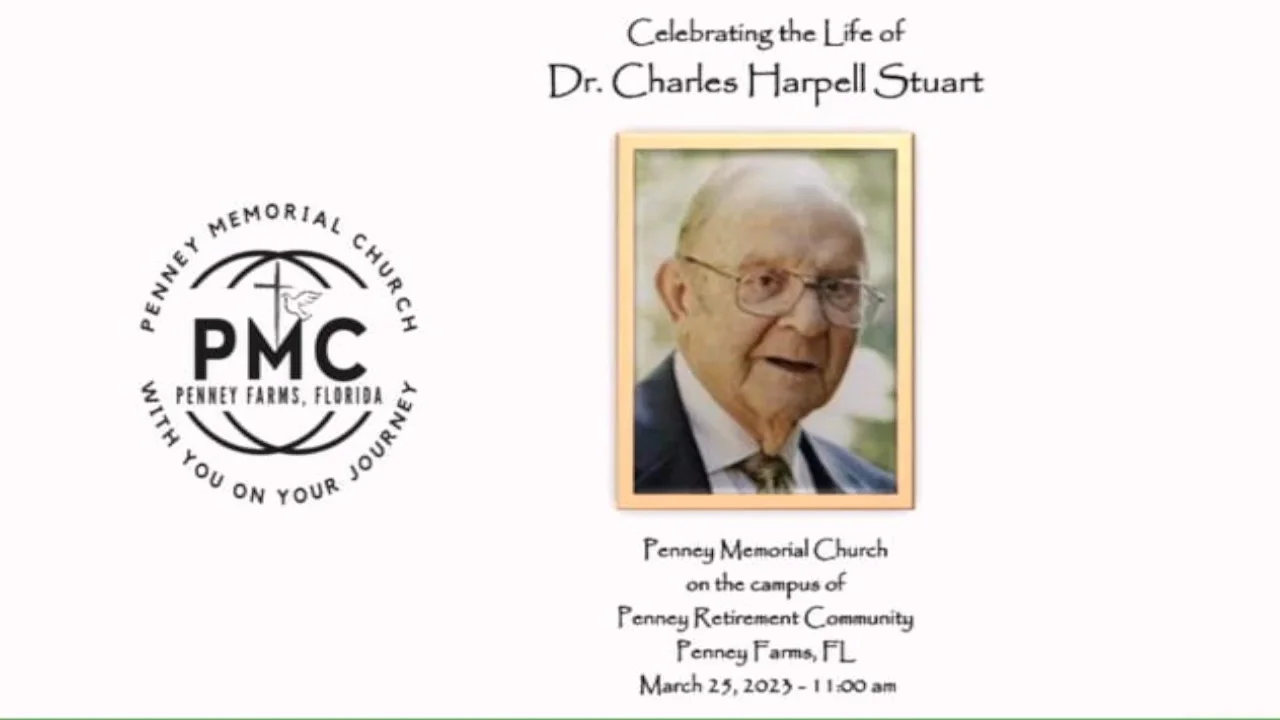 Celebration of the Life of Charlie Stuart - Penney Memorial Church - 3 ...