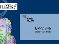 BWV846 Export Instructions