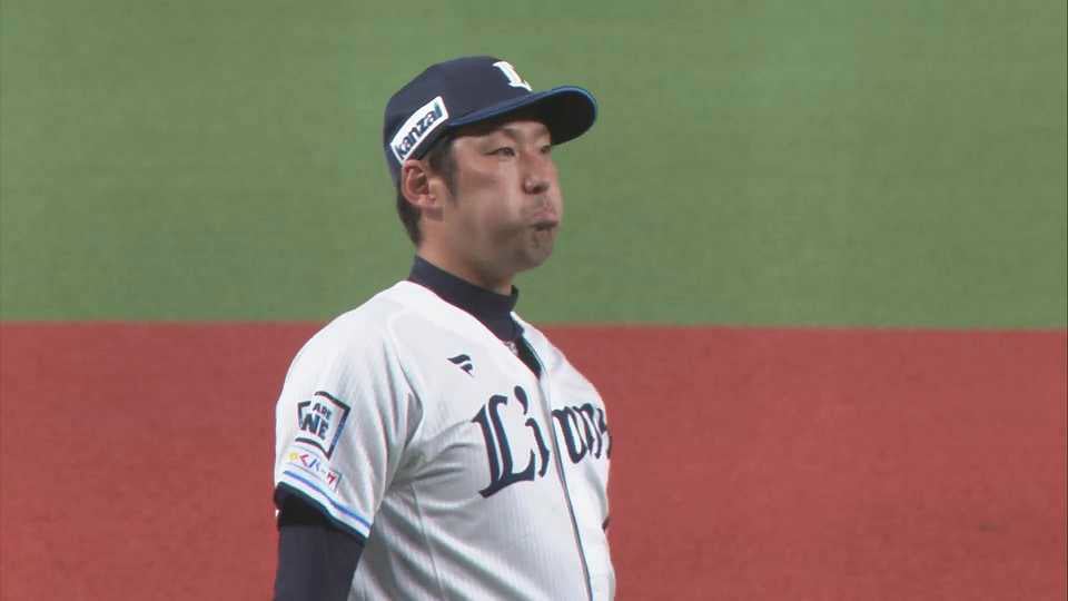 【9回表】ライオンズ・増田達至 最終回を見事3者凡退に抑えて、試合終了!!  2023年3月26日 埼玉西武ライオンズ 対 横浜DeNAベイスターズ
