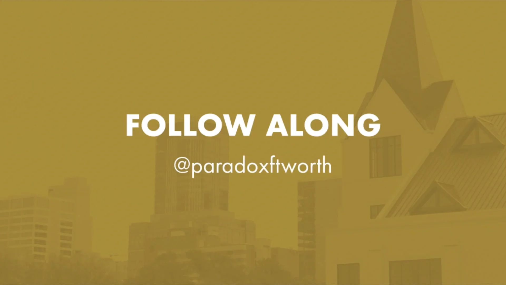 The Paradox Church Online on Vimeo
