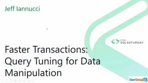Faster Transactions: Query Tuning for Data Manipulation