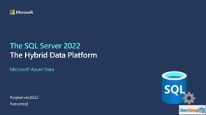 SQL Server 2022: The hybrid data platform