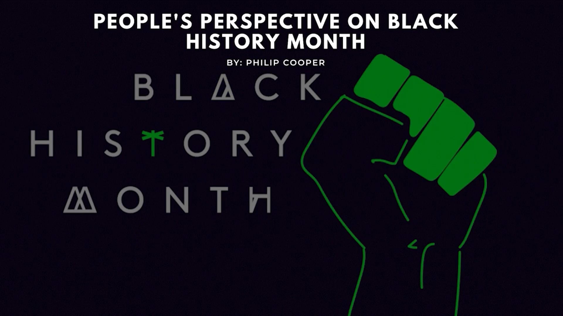 People's Perspective on Black History Month