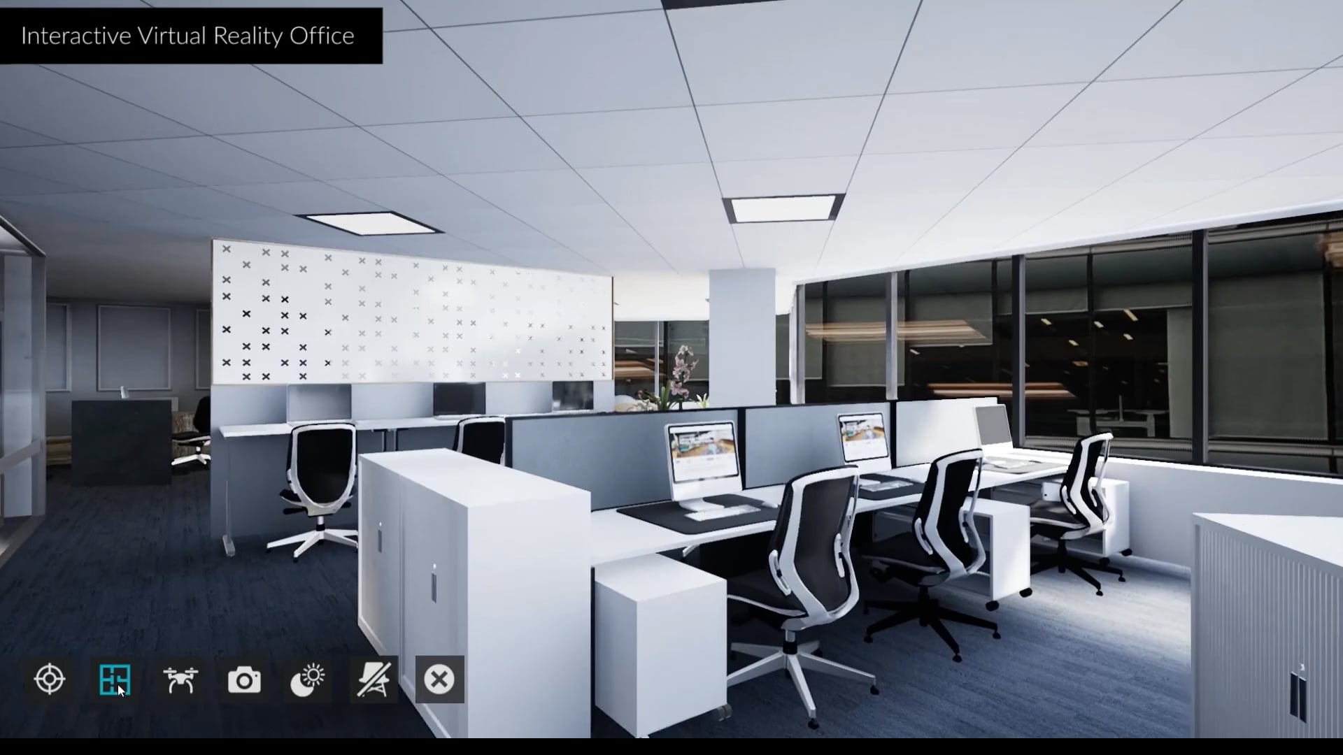 Interactive Virtual Reality Office Fitout