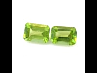 Peridot 2 pieces 1.88 tcw