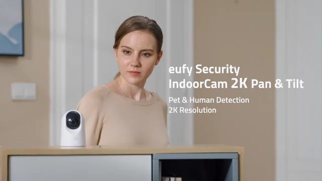 eufy security 2k indoor pan & tilt pet camera