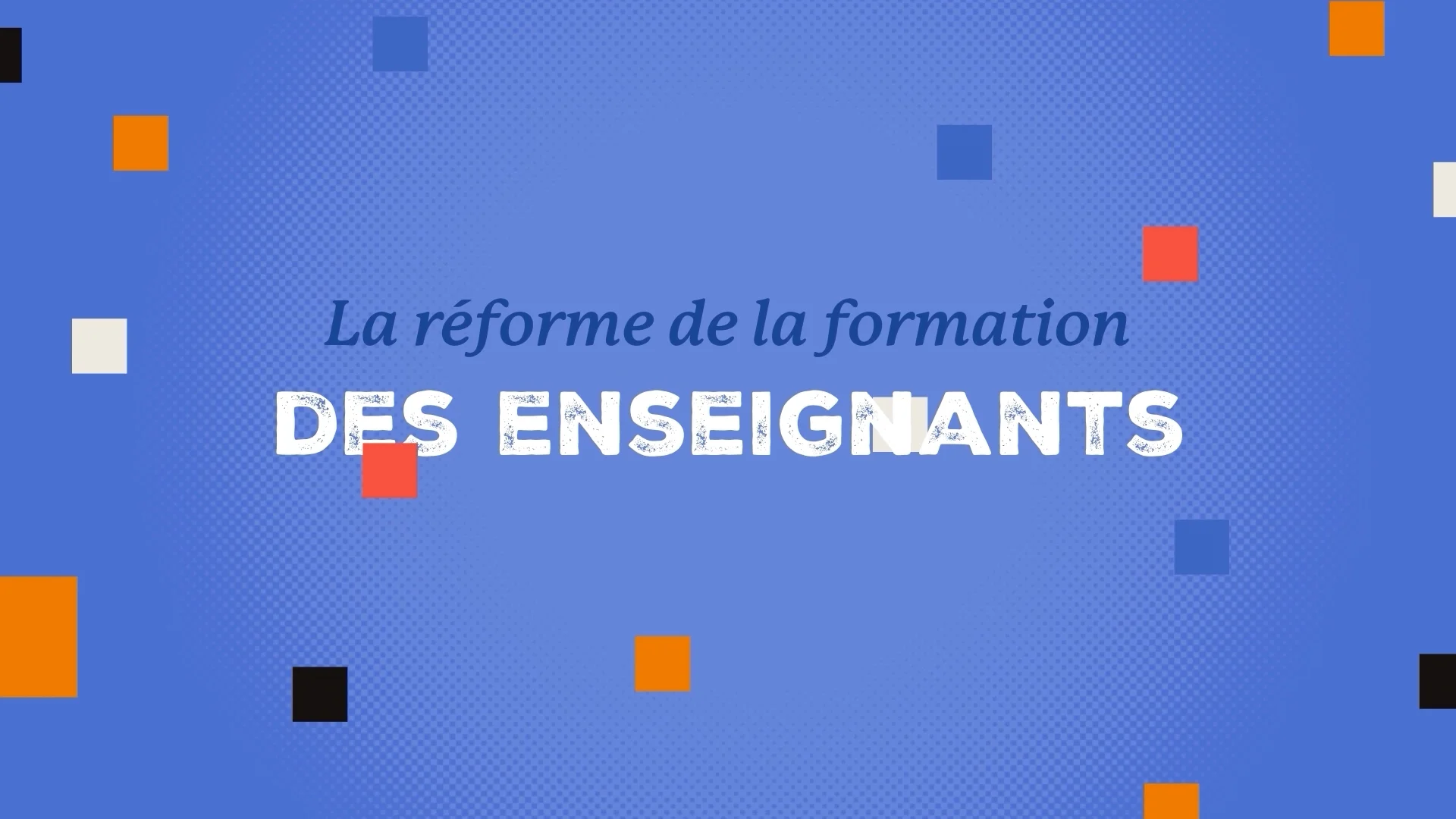 Réforme de la formation initiale des enseignants - POLELL on Vimeo