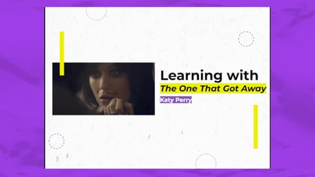 thumbnail da aula The One That Got Away
