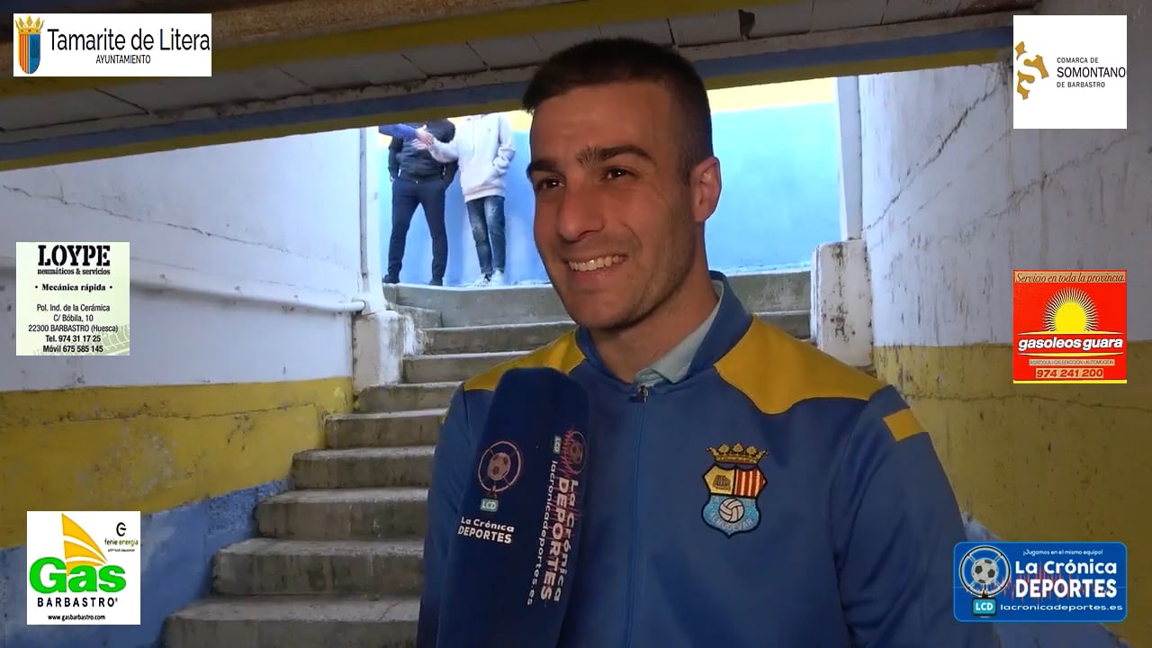 MARCOS SÁCHEZ (Jugador Almudévar) AD Almudévar 3-2 CF Épila / Jornada 27 / 3ª División