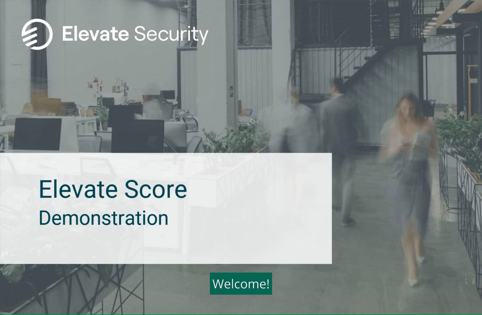 Elevate Security Score Demo on Vimeo