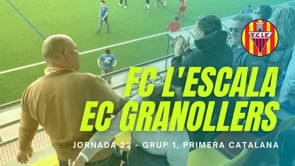 Resum FC l'Escala 2 - 1 EC Granollers