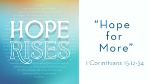 Hope For More