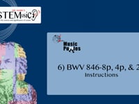 6) BWV846 8p, 4p, 2p Instructions