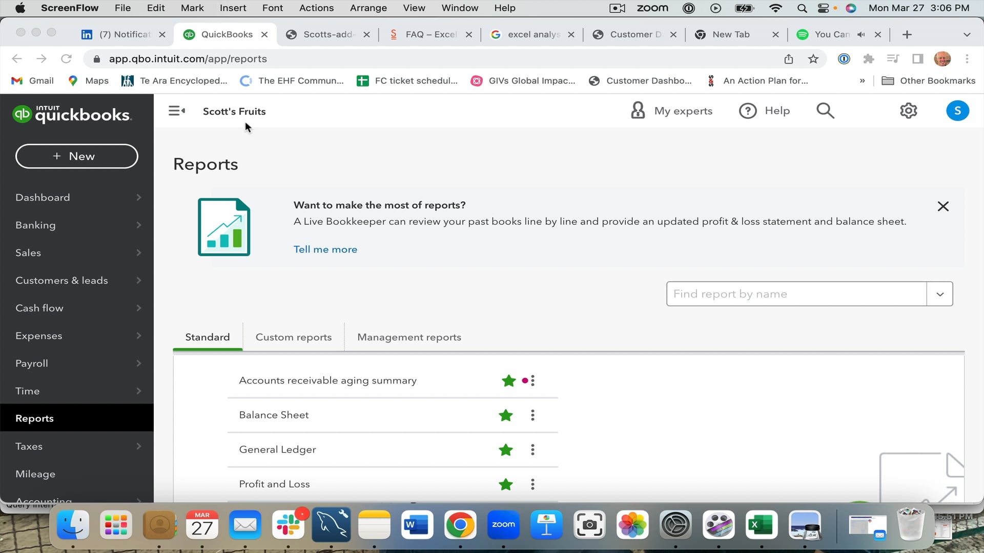 QBO General Ledger Report with Filters on Vimeo