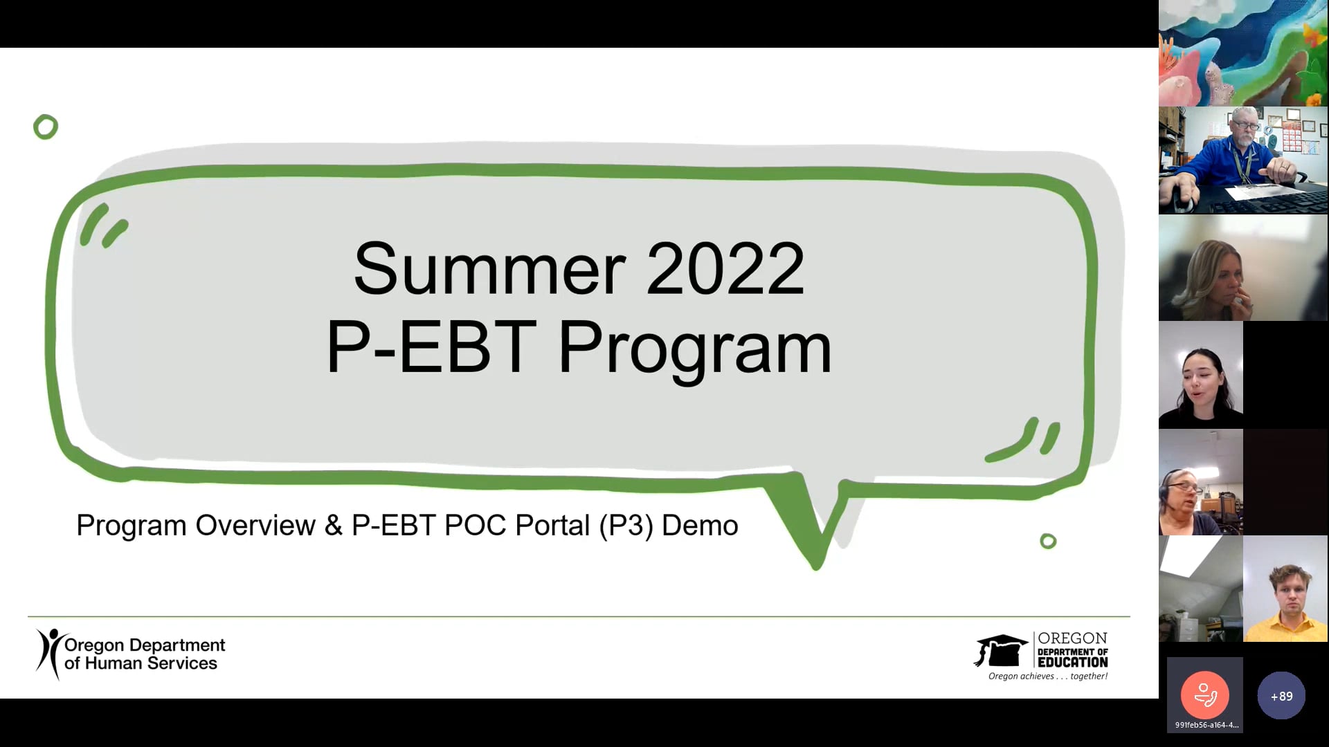 PEBT for Summer 2022 POC Training on Vimeo